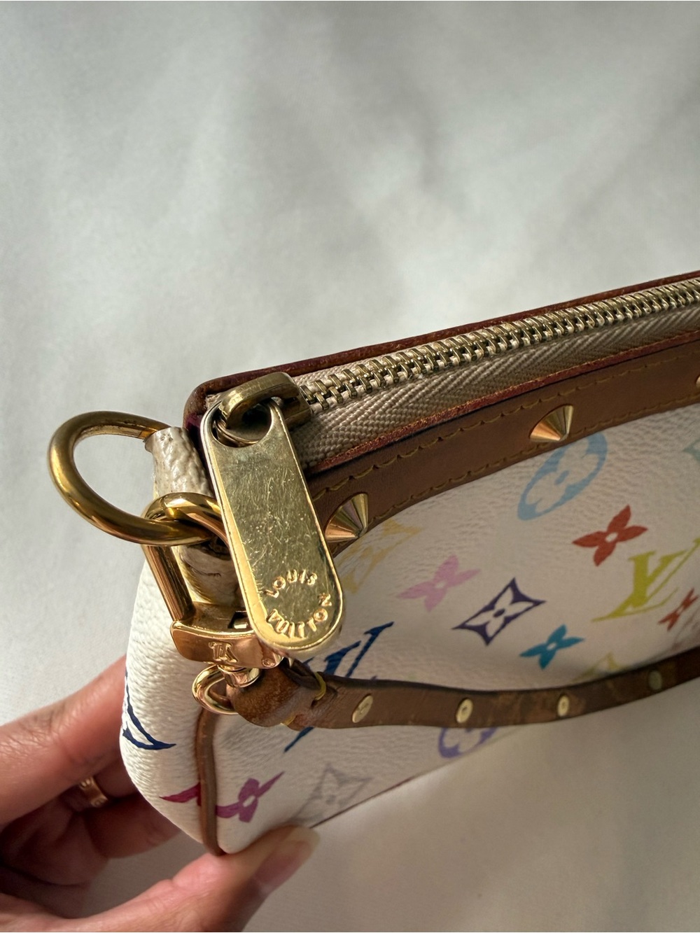 Louis Vuitton x Murakami Multicolor Pochette - Picture 15 of 16